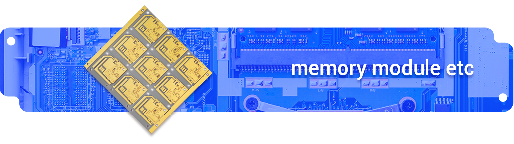 Memory Module ETC Application Ceramic PCB Design Production-Bestceramicpcb