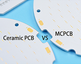 Heat dissipation comparison – Ceramic PCB VS Aluminum core PCB